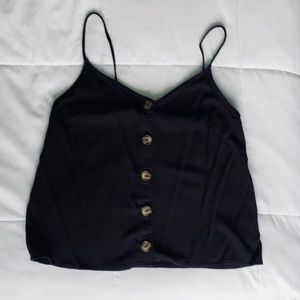 Black tank top